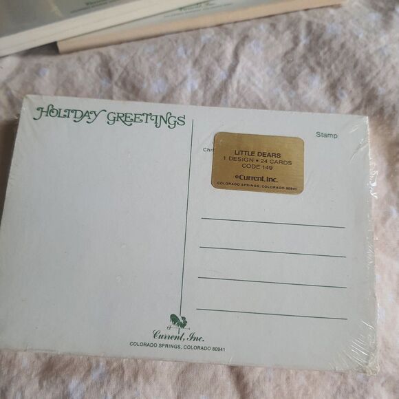 Vintage Lot Of 62 Christmas Postcards Holiday Shepard Boy Little Dears Made USA - Picture 7 of 7